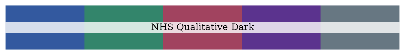 NHS qualitative dark palette