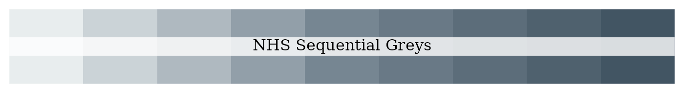 NHS sequential greys palette